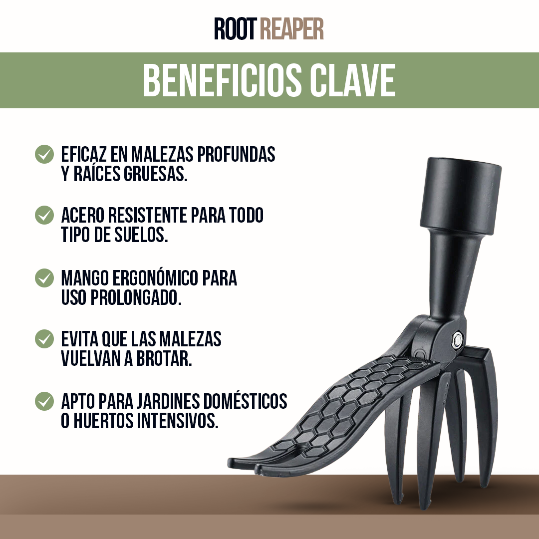 RootReaper™ - Arranca de raíz el problema.