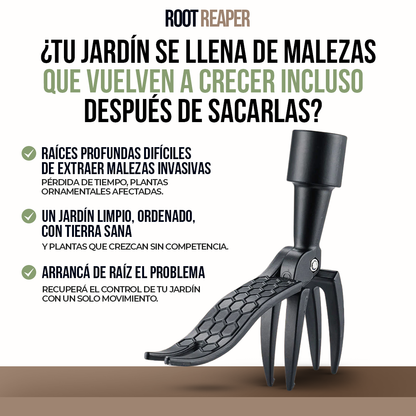 RootReaper™ - Arranca de raíz el problema.