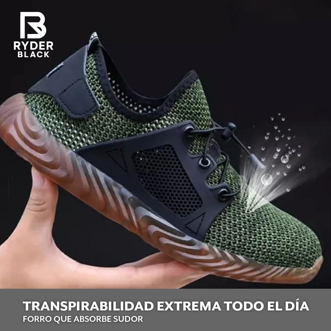 Ryder Black™ - Zapato de seguridad ligero y urbano