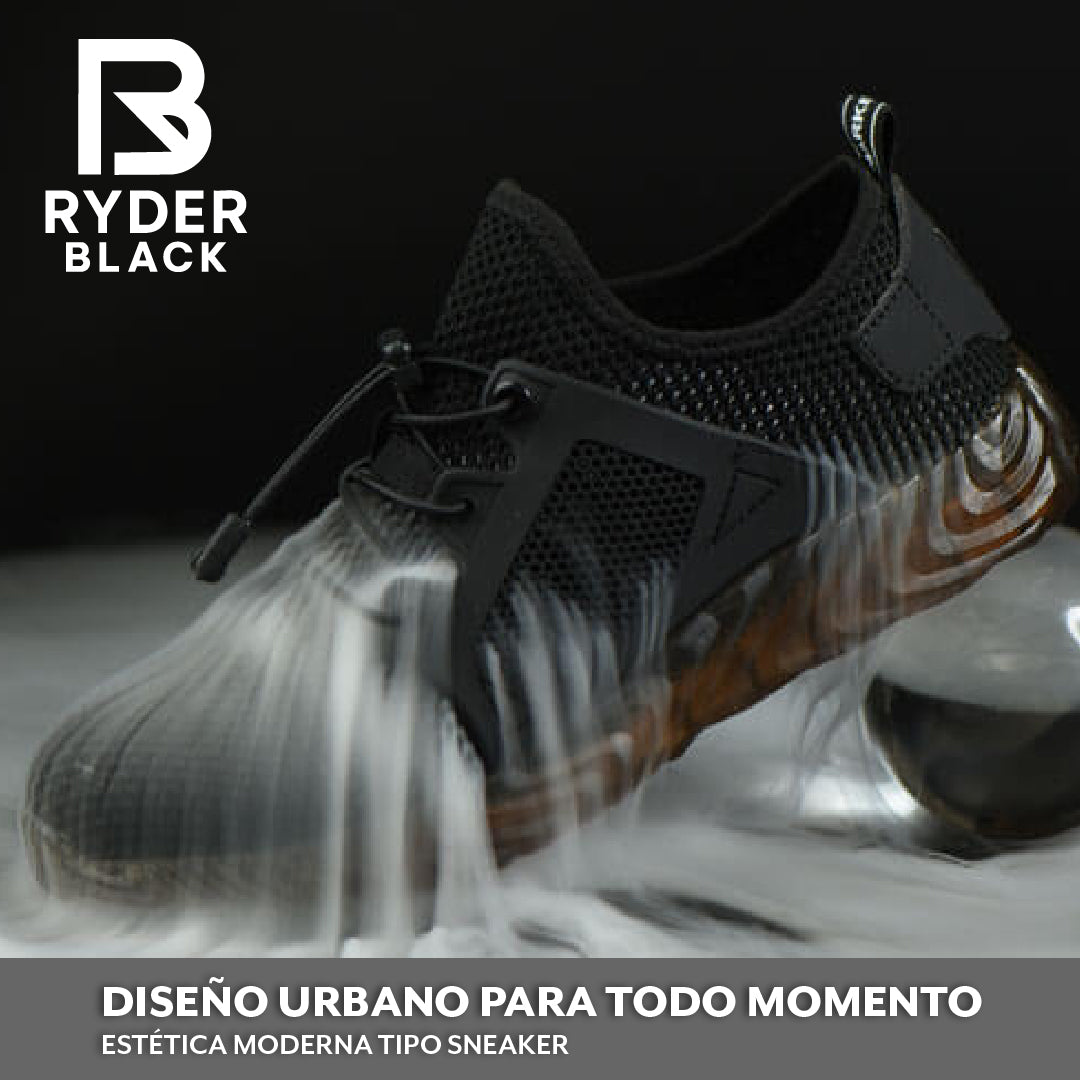 Ryder Black™ - Zapato de seguridad ligero y urbano