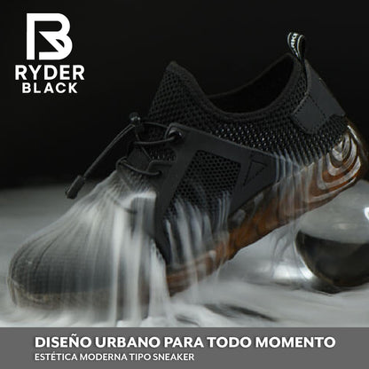 Ryder Black™ - Zapato de seguridad ligero y urbano