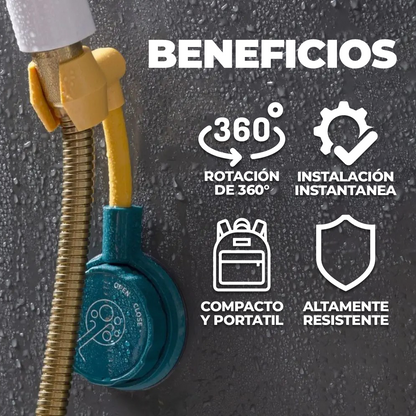 SafeD™ -  Soporte de ducha ajustable 360°