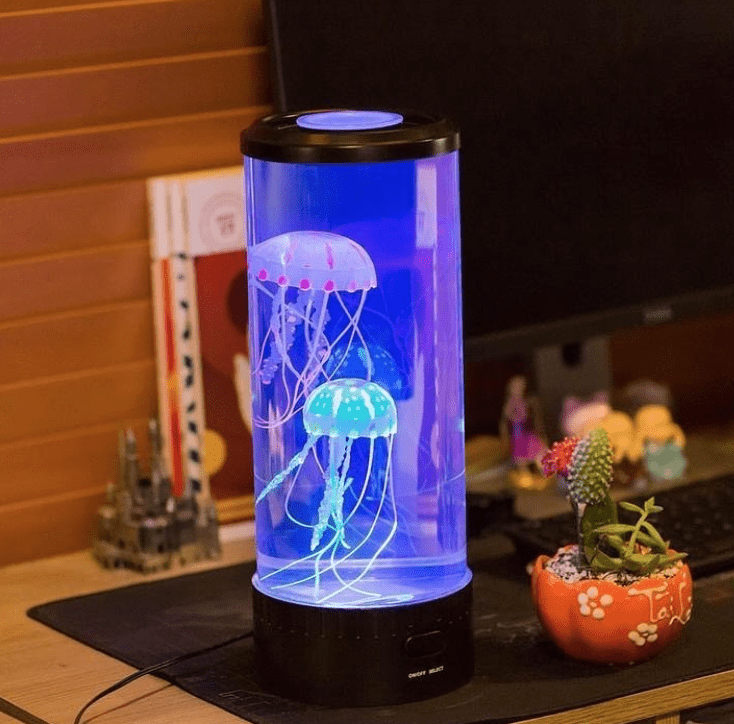 AquaDream™ - Lampara de agua con medusas