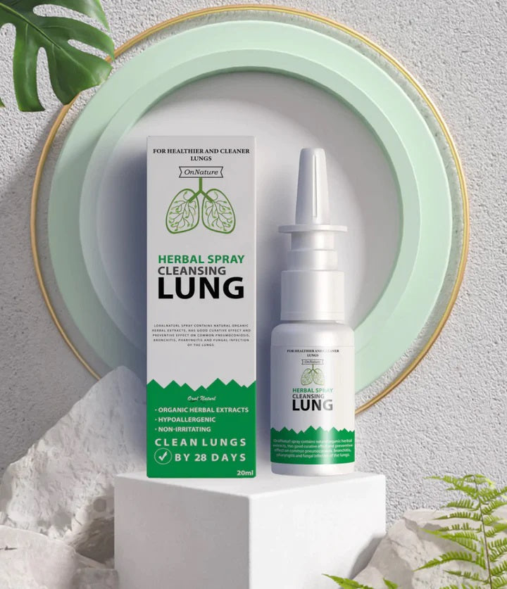 OnNature™ - Spray de limpieza del sistema respiratorio en base a hierbas | Oferta Exclusiva 2x1