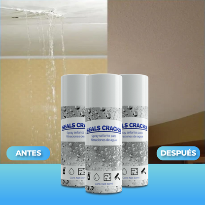SealsCracks™ - Spray sellante para filtraciones de agua ¡Lleva 2 y paga 1!