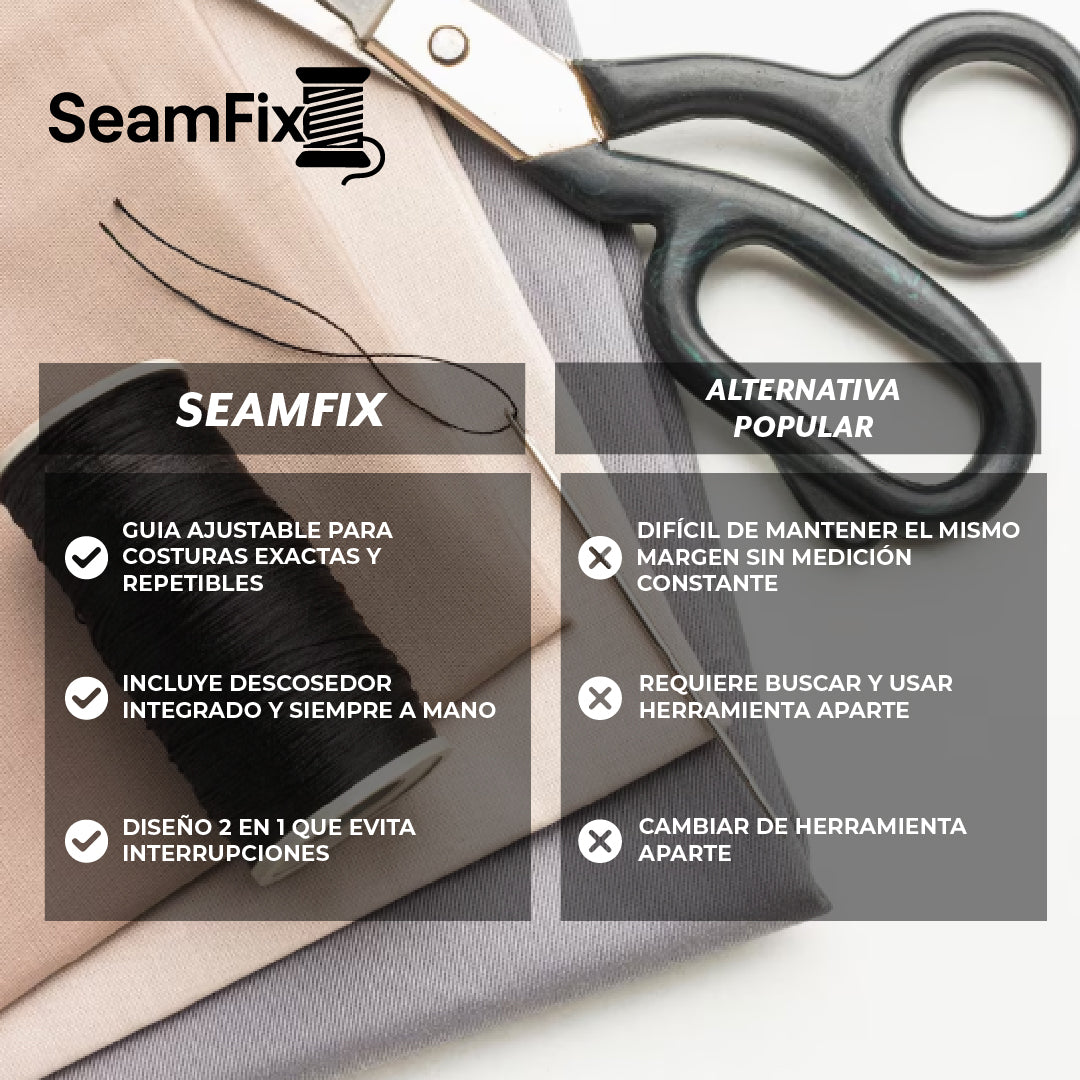 SeamFix™ – Precisión y corrección en cada puntada
