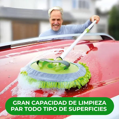 SmoothGlide™ - Cepillo de limpieza de microfibra