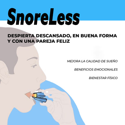 SnoreLess™ - Placa anti-ronquidos