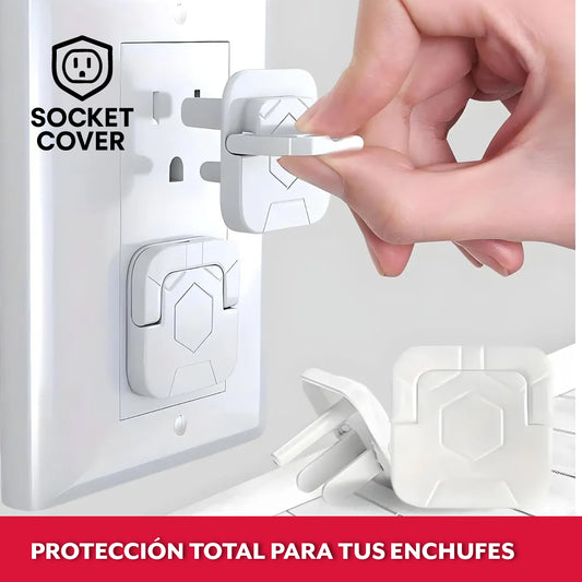 Socket Cover™ – Seguridad infantil para enchufes en casa