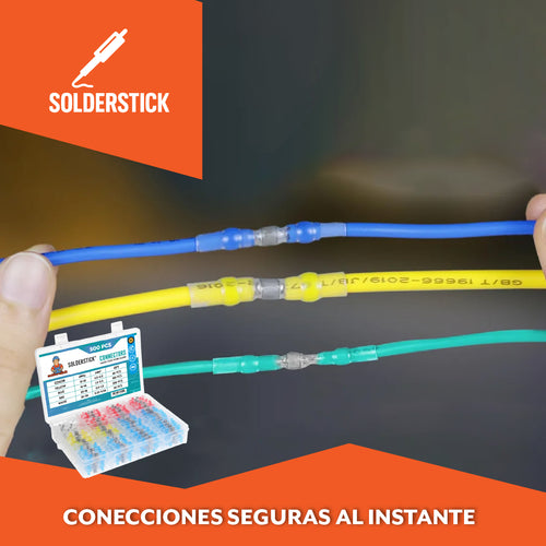 SolderStick™ – Conectores auto‑soldantes y herméticos