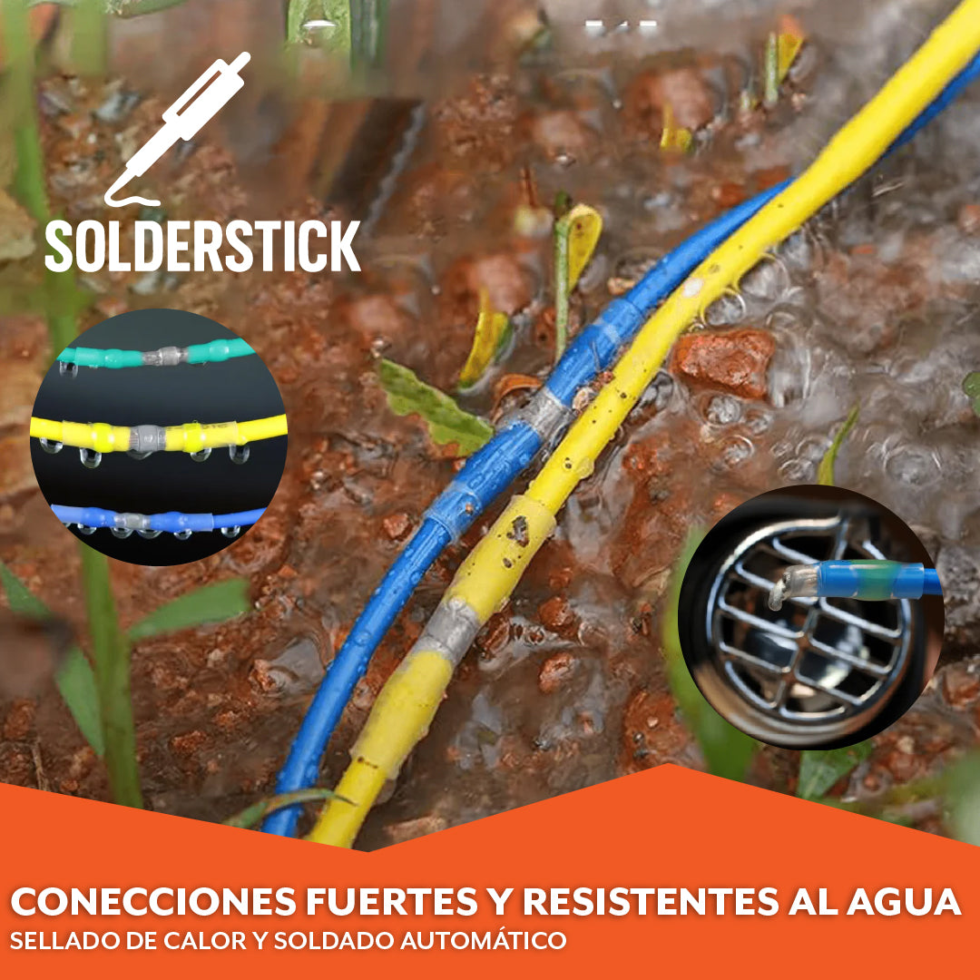 SolderStick™ – Conectores auto‑soldantes y herméticos