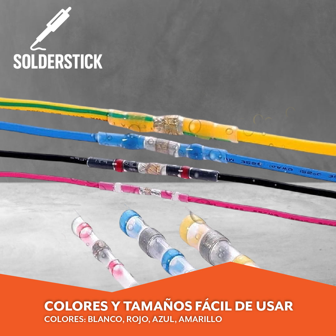 SolderStick™ – Conectores auto‑soldantes y herméticos