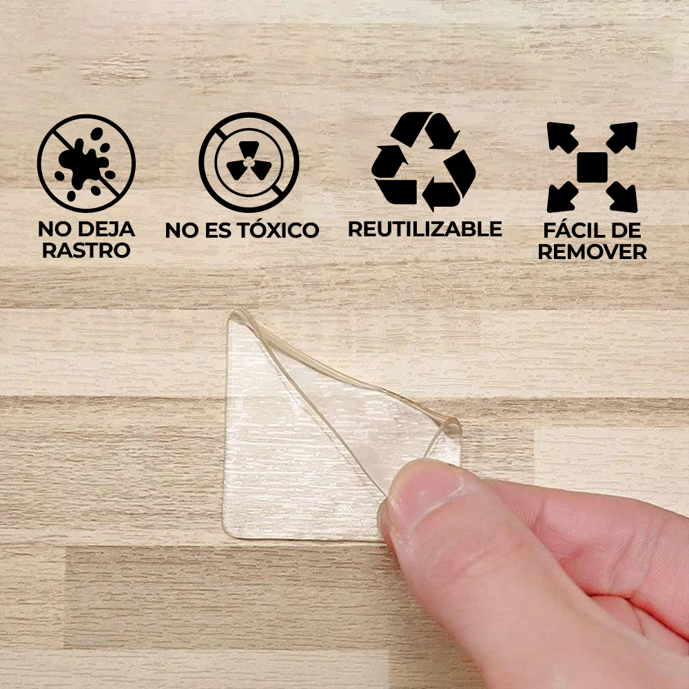 StickOn™ - CINTA ADHESIVA DOBLE CARA ULTRA RESISTENTE