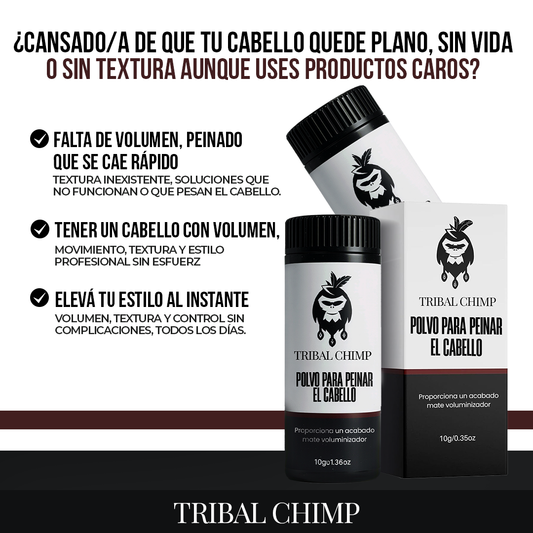 Tribal Chimp™ - Tu estilo en segundos, tu confianza todo el día.