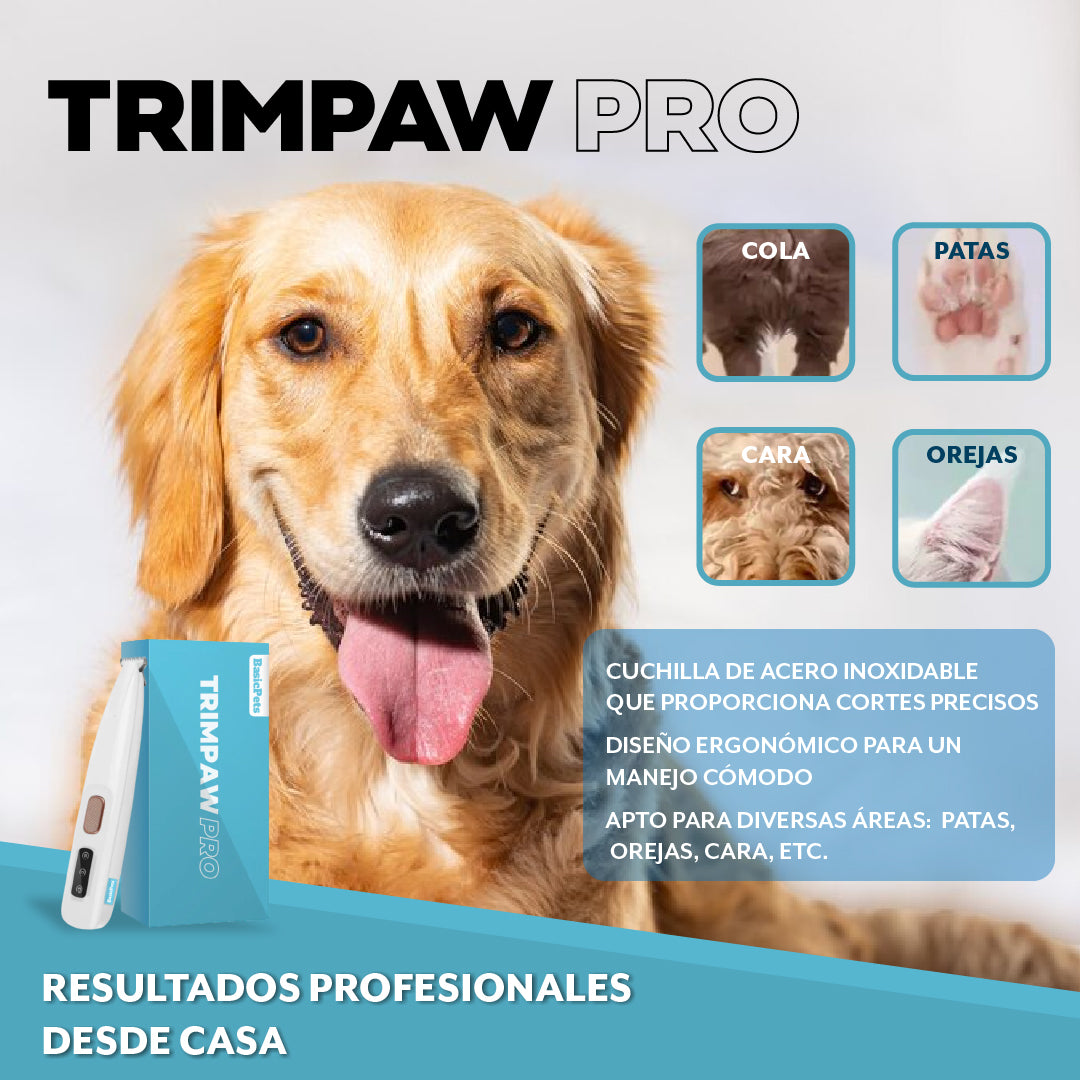 TrimPaw Pro™ - Cortaúñas eléctrico que cuida a tu mascota