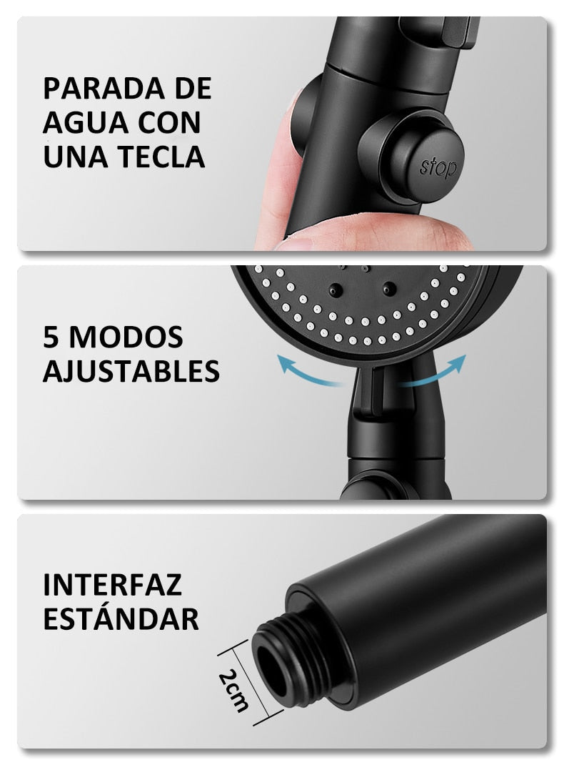 ⚡ Oferta Flash | ShowerSmart™ - Cabezal Inteligente Multifunción