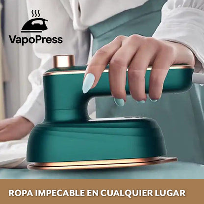 VapoPress™ - Plancha compacta de vapor para eliminar arrugas al instante