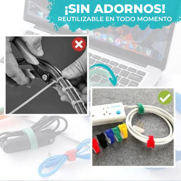 QuickTie™ - Sujetadores de cables