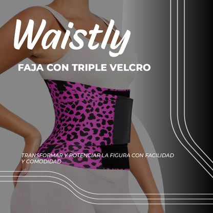 Waistly™ - Faja con triple velcro