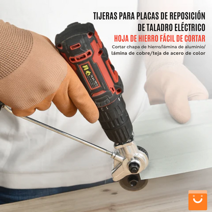 MetalCutter™ - ADAPTADOR DE CORTE DE METAL PARA TALADRO