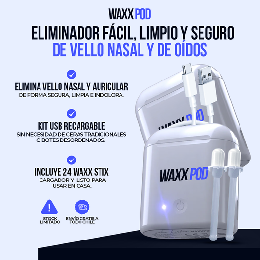 Waxx Pod - Depilación segura, rápida y sin dolor. Waxx Pod™ lo hace fácil.