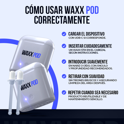 Waxx Pod - Depilación segura, rápida y sin dolor. Waxx Pod™ lo hace fácil.