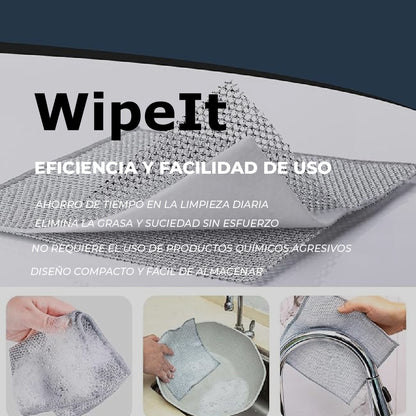 WipeIt™ - Paños anti grasa