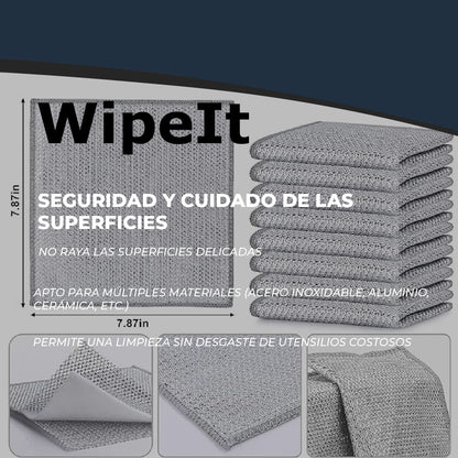 WipeIt™ - Paños anti grasa
