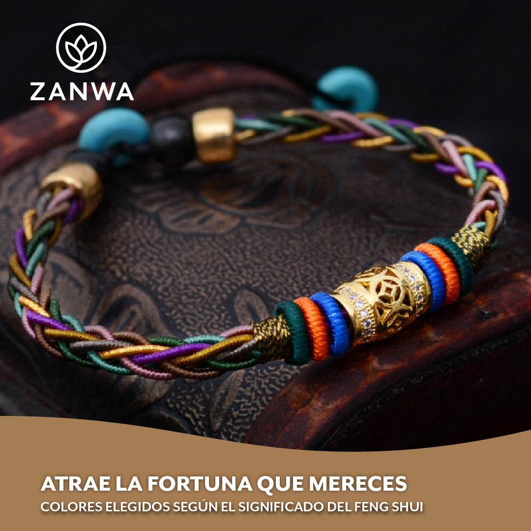 Zanwa™ - Pulsera tibetana que atrae fortuna