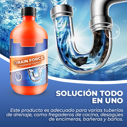 DrainForce™ - Limpiador de tuberias