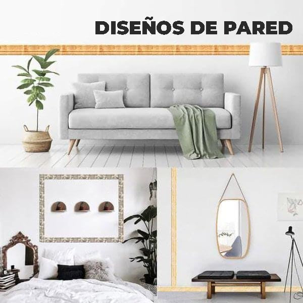 WallDecor™ - Cornisas 3D autoadhesivas