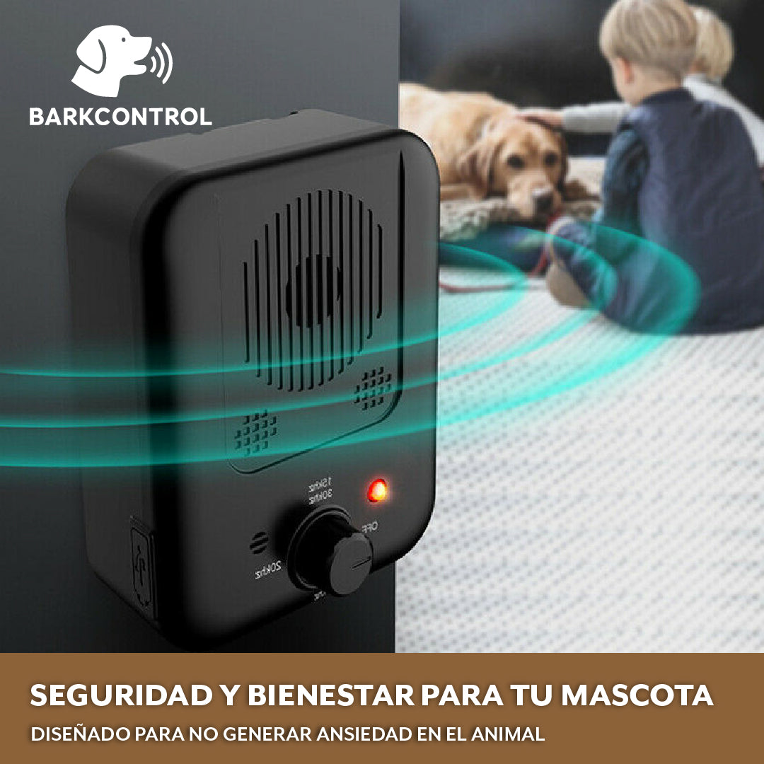 BarkControl™- Controla los Ladridos de Forma Segura