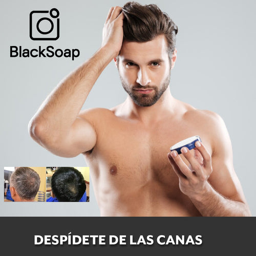 BlackSoap™ - Jabón natural que restaura el color de tu cabello.