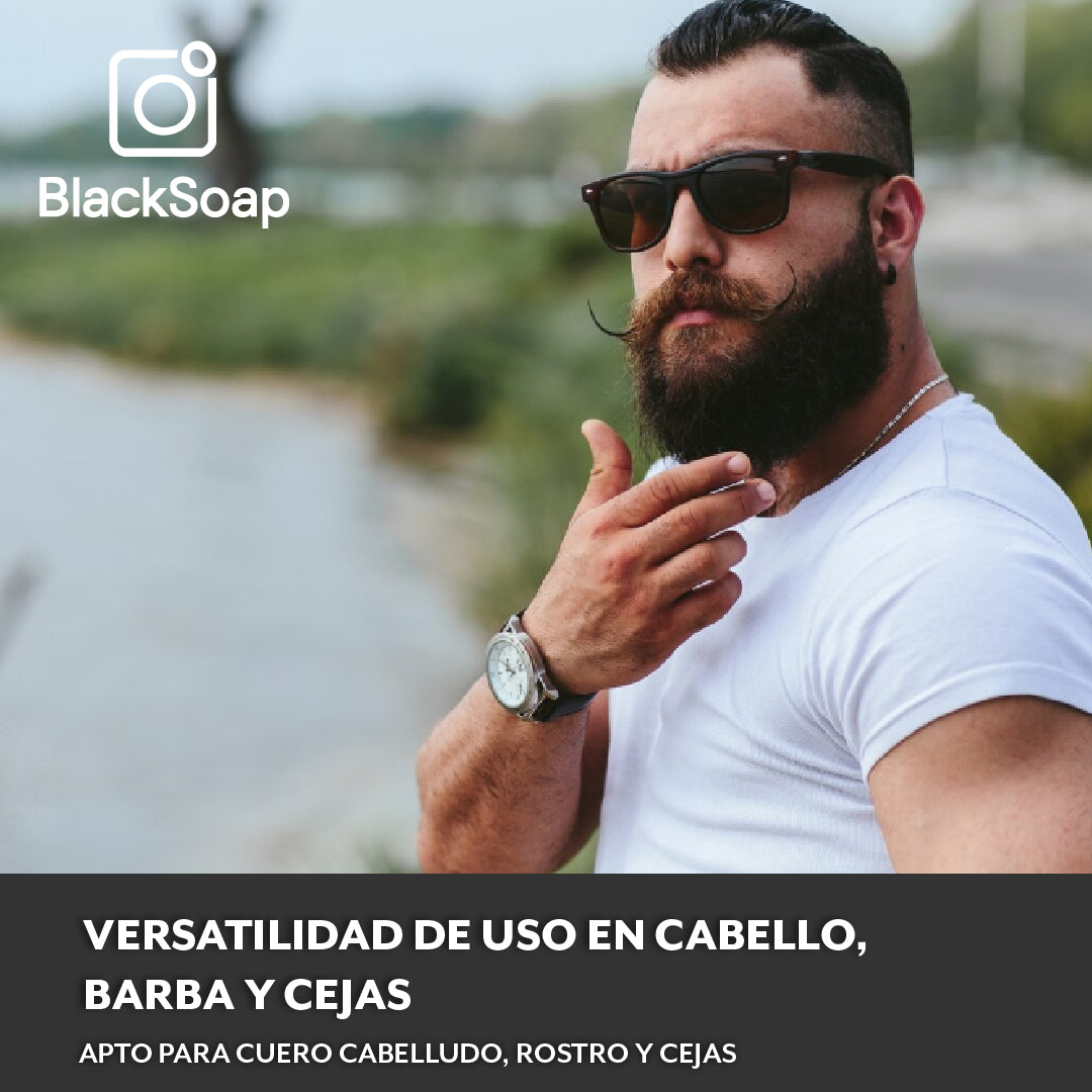 BlackSoap™ - Jabón natural que restaura el color de tu cabello.