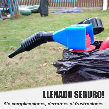 QuickFill™ - Embudo retractil para automoviles