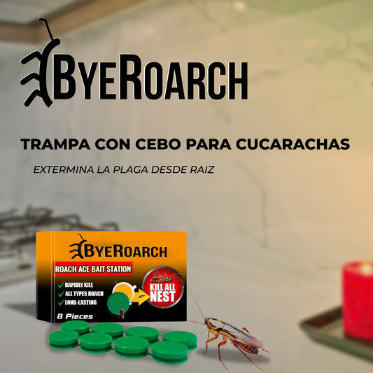 ByeRoach™ - Trampa con Cebo para cucarachas