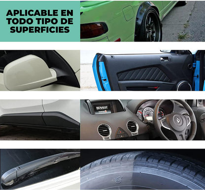 PlasticGlow™ - Agente limpiador para superficies de plastico