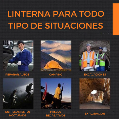 Nextlight™ - Linterna LED Premium De Alto Alcance