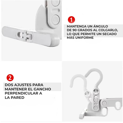 FoldAway™ - Porta colgador compacto