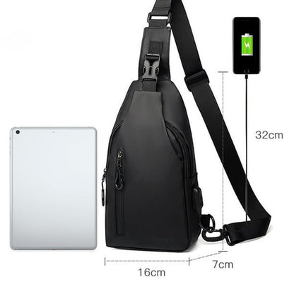 WeatherWise™ -  Bolso impermeable de cuero premium