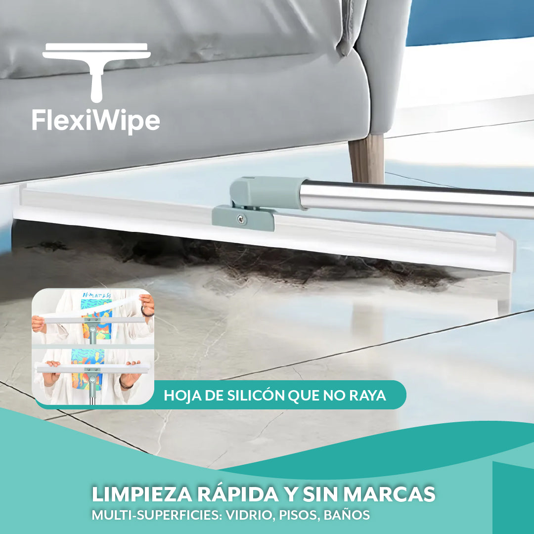 FlexiWipe™ – Limpieza total sin esfuerzo