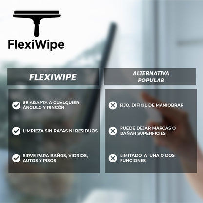 FlexiWipe™ – Limpieza total sin esfuerzo