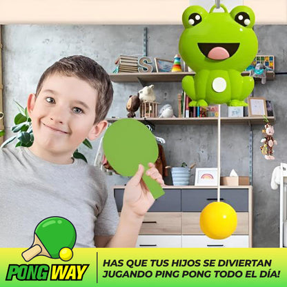 PongWay™ - Entrenador para niños de ping pong