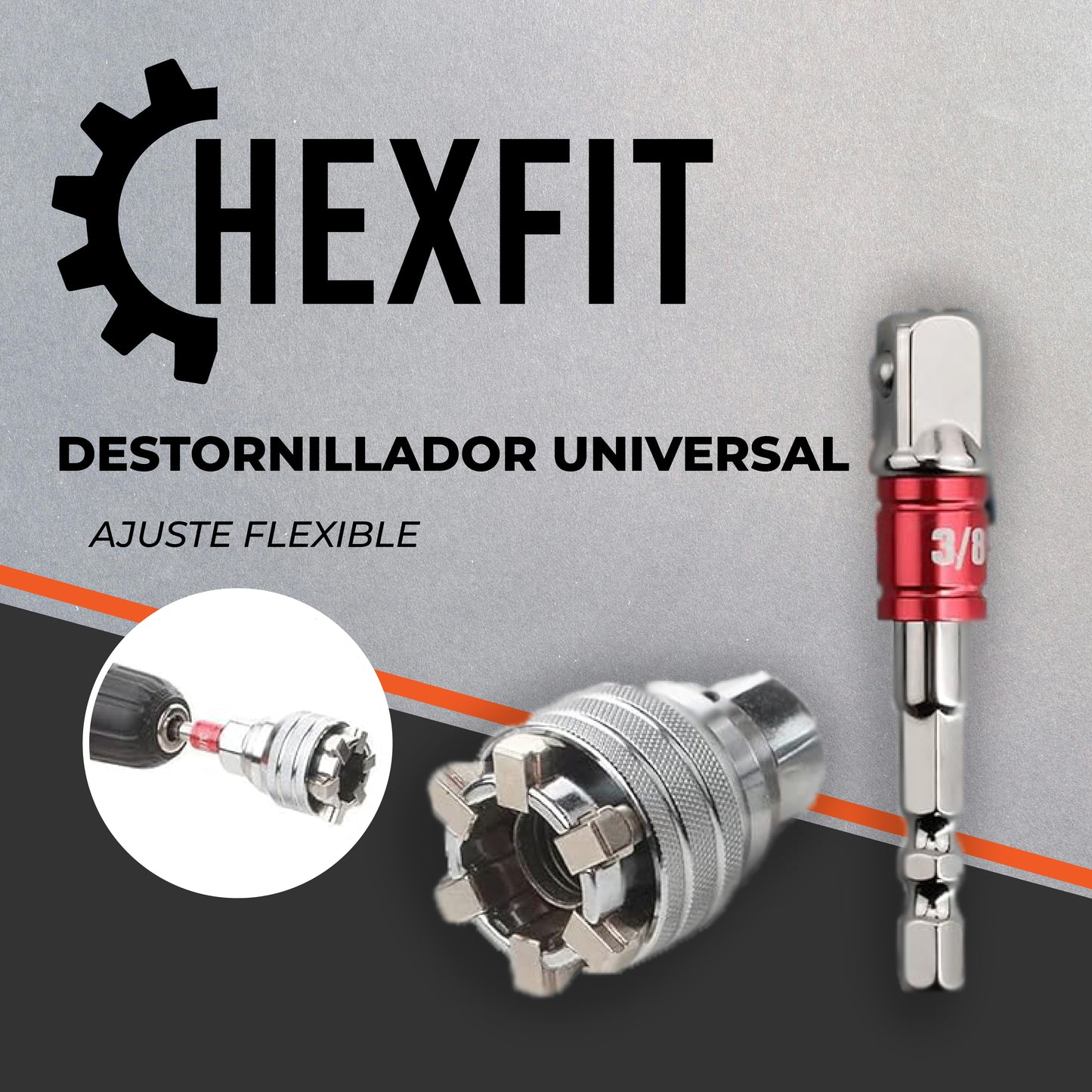 HexFit™ - Desatornillador universal