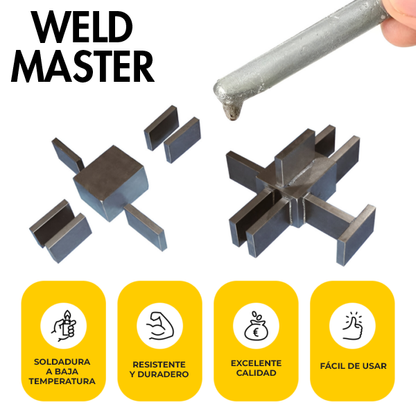 WeldMaster™ - Varillas para soldadura instantanea