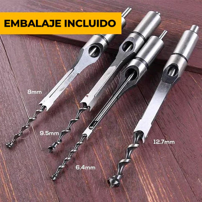 TitanSquare™ - Brocas de acero para orificios cuadrados