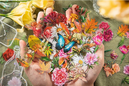 FloralMarks™ - Marcadores de flores secas, marcapáginas de espécimen botánico