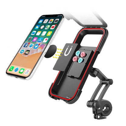 Shield360PhoneHolder™ - SOPORTE UNIVERSAL DURADERO DE TELÉFONO PARA BICICLETA Y MOTOCICLETA