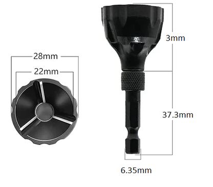 BurrFix Tool™ - HERRAMIENTA DE DESBARBADO CON HOJA DE CARBURO DE TUNGSTENO