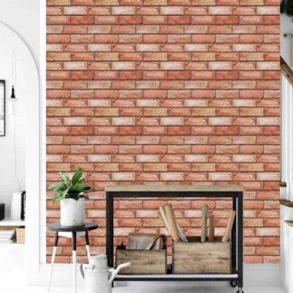 Brick3D Décor™ - PAPEL 3D DE LADRILLO AUTOADHESIVO